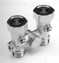 H BLOK COMAP 9701 3/4 X M22 eenpijps recht - buitendraad-vloeraansl.-hartafstand 50mm 970100-AF