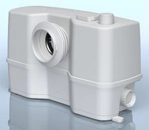 Grundfos Sololift 2 vergruizer WC-3 - wit - voor toilet met drie extra aansluitingen 97775315
