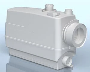 Grundfos Sololift 2 vergruizer CWC-3 - wit - voor hangtoiletten 97775316