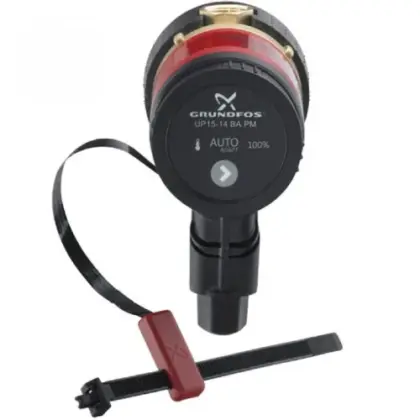Grundfos Comfort sanitaire circulatiepomp 15-14 BXA PM 140 mm - 4/4 - 1x230V - auto adapt 97916749