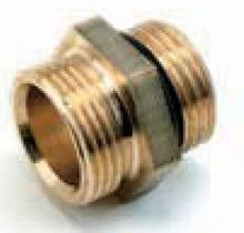 Comap 9810 nippel MM 1/2 x M22 - vernikkeld 981022