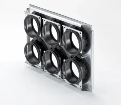 Zehnder ComfoWell 320 aansluitplaat 6 x ComfoTube 90 - CW-M 320 (RLC) 990323613 NEW