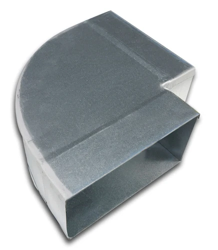 Sanutal Mecano bocht 90° horizontaal 80 x 200 mm 99.393288