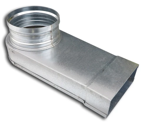 Sanutal Mecano overgangsbocht 90° 125 - 80 x 200 mm 99.396929