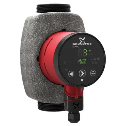 Grundfos Alpha 2 circulatiepomp 32-60 180 mm - 2 - 1x230V - A-label - auto-adapt - met isolatieschaal 99411221