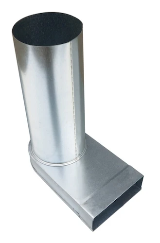 Sanutal Mecano verlengde overgangsbocht 90° 125 - 55 x 220 mm 99.413441
