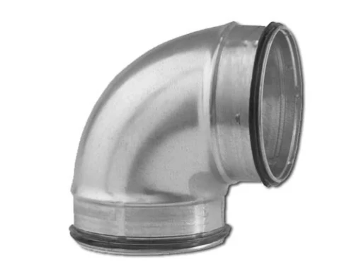 Sanutal Spiralit korte bocht 90° MM 250 x 250 mm - met dichting - gesegmenteerd 99.BDK9250