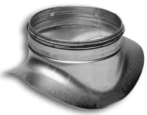 Sanutal Spiralit zadelstuk 90° 250 x 125 mm - met dichting 99.RAD250.125