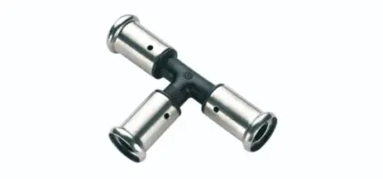 Henco PK-serie PVDF pers T-stuk 90° FFF 26 x 26 x 26 mm 9PK-262626