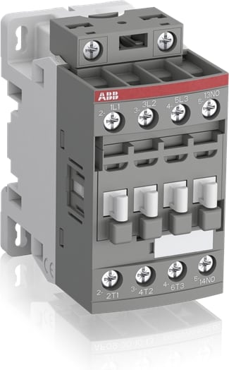 ABB Contactor AF16 18A AC3 3P 1NO 24-60V AC 20-60V DC met breedspanningsspoel 1SBL177001R1110