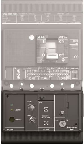 ABB Differentieelbeveiliging Tmax XT2 RC selectief 4P voor verliesstroom 1SDA067126R1