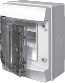 ABB Fix-O-Rail 65 4M 1R doorzichtige deur verdeelkast IP65 1SLM006501G1200
