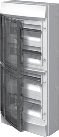 ABB Fix-O-Rail 65 48M 4R doorzichtige deur verdeelkast IP65 1SLM006501G1207