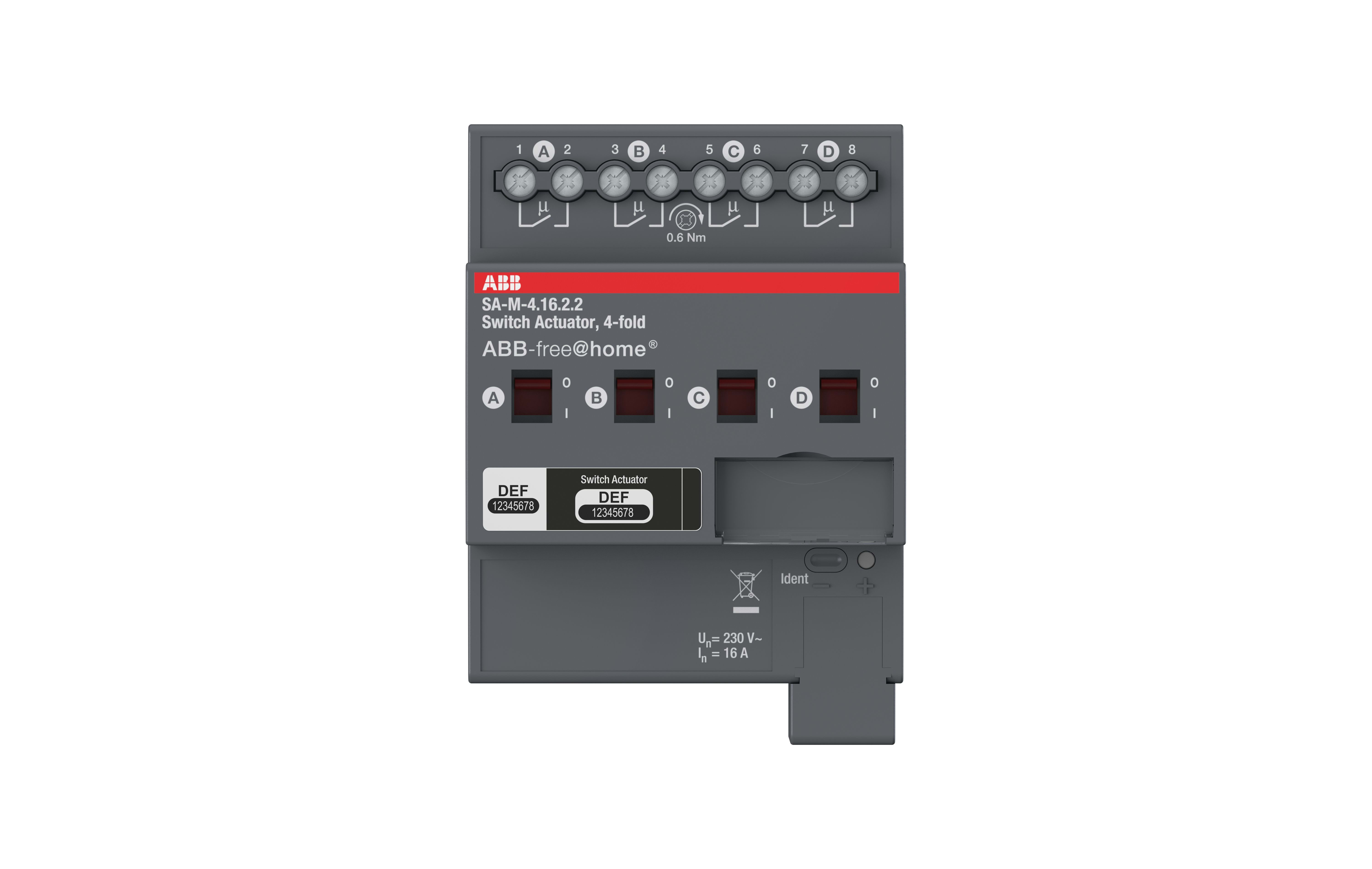 ABB SA-M-4.16.2.2 Switch Actuator