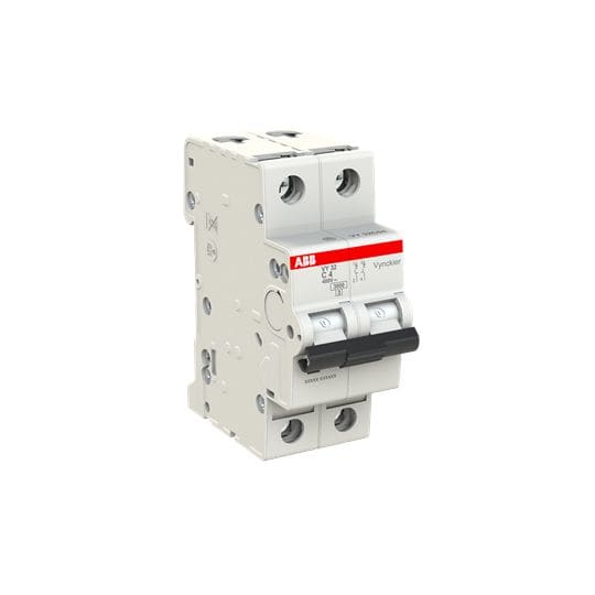 ABB Automaat VY30 2P 4A C-curve 3kA 400V AC voor verdeelkasten 2CDS232089R0044