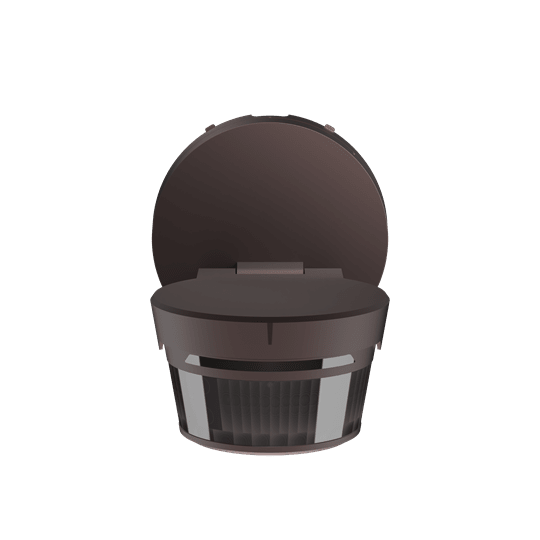 ABB Busch-Wächter PRO 280°  WaveLine bruin 2CKA006200A0858
