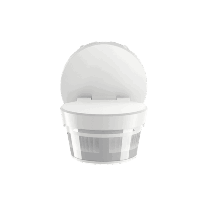 ABB Bewegingsmelder Busch-Wächter PRO 8-220° studiowit IP44 binnen en buiten 2CKA006800A3076