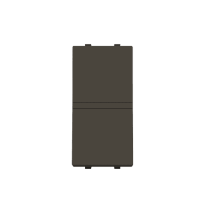 ABB Tweepolige schakelaar twee polig 1M Totaal Antraciet - Zenit 2CLA210120N1601