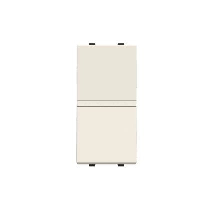 ABB Wisselschakelaar enkelpolig 1M Totaal Wit - Zenit 2CLA210200N1201