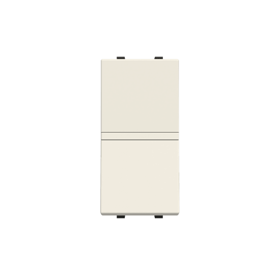 ABB Wisselschakelaar enkelpolig 1M Totaal Wit - Zenit 2CLA210200N1201