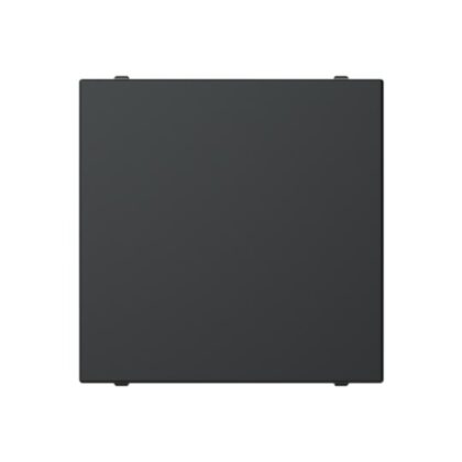 ABB Blindplaat zonder opdruk 2M Zwart - Zenit 2CLA220000N1501
