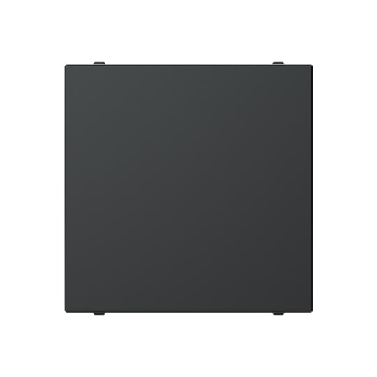 ABB Blindplaat zonder opdruk 2M Zwart - Zenit 2CLA220000N1501