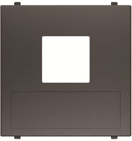 ABB Afwerkingsset data aansluiting 1-voudig 2M Antraciet - Zenit 2CLA221610N1801