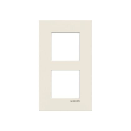 ABB Afdekplaat 2 vdg wit centerafstand 60 mm 2CLA227220Z1101