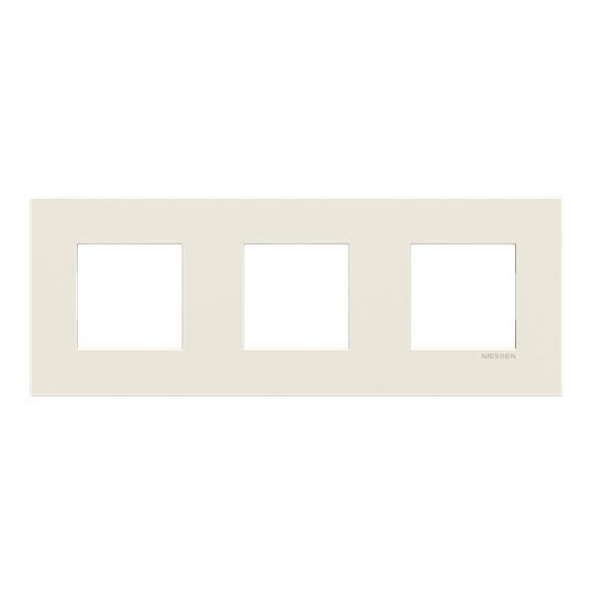 ABB Afdekplaat 3 vdg wit centerafstand 71 mm 2CLA227300Z1101