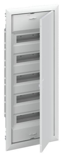 ABB Inbouwkast UK600 5 rijen 60 modules 872x384x97mm IP30 IK07 RAL9016 2CPX031373R9999