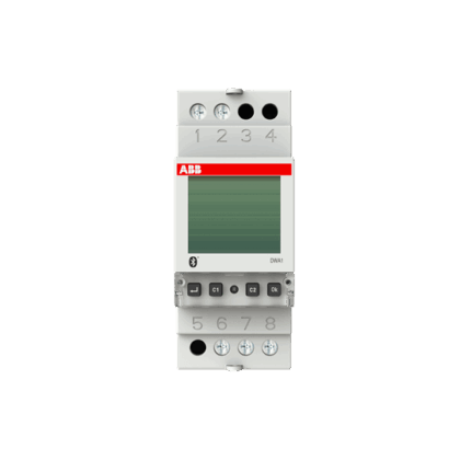 ABB Digitale schakelklok AT2 1-kanaals 230V AC DIN-rail weekprogramma 2CSM222511R1000