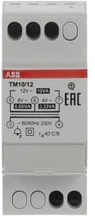 ABB Modulaire beltransformator TM 10/12 4-8-12V 10 VA Fail-Safe SELV 2CSM228715R0802