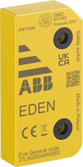 ABB Eva veiligheidsschakelaar Jokab voor industriële noodstoptoepassingen 2TLA020046R0800