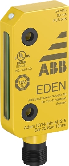 ABB Adam DYN-Info M12-5 veiligheidssensor Jokab voor machineveiligheid 2TLA020051R5100