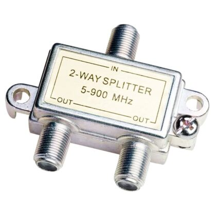 ABITANA Coax 2-weg splitter (-4dB) met F connectors ABI-AX1001S02