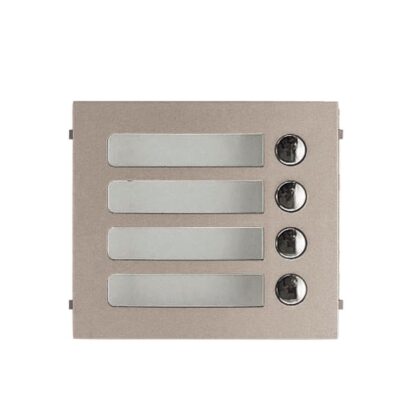 AIPHONE Frontpaneel 4 beldrukknoppen A01007105