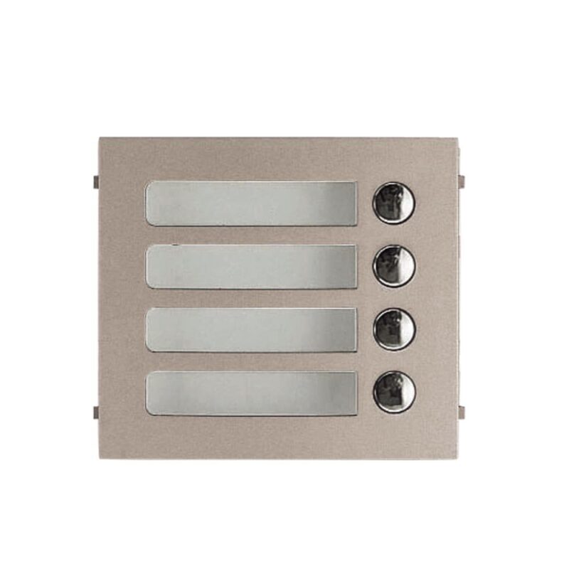 AIPHONE Frontpaneel 4 beldrukknoppen A01007105