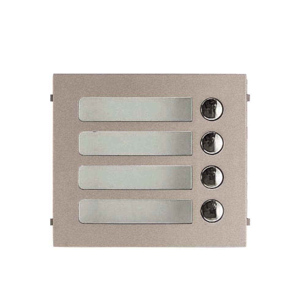 AIPHONE Frontpaneel 4 beldrukknoppen A01007105