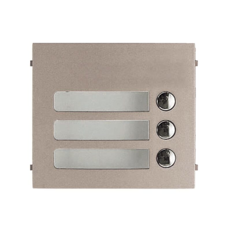 AIPHONE Frontpaneel 3 beldrukknoppen A01007108