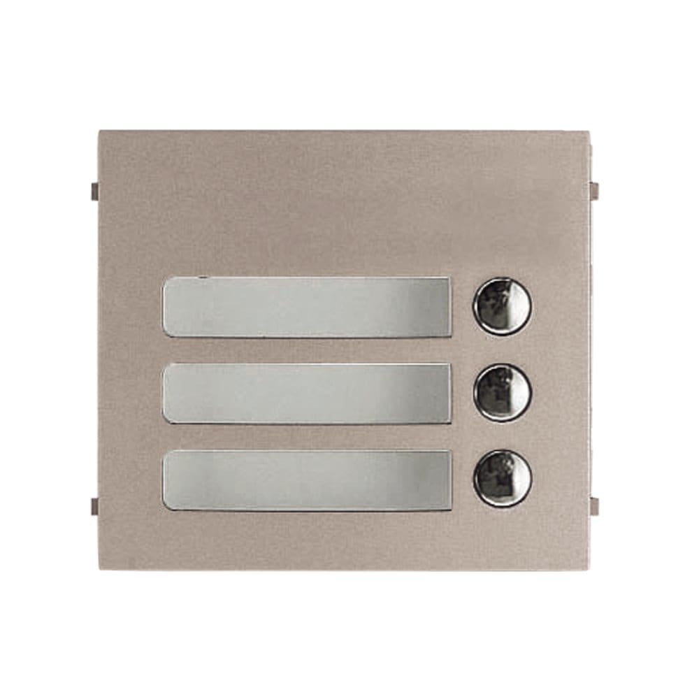 AIPHONE Frontpaneel 3 beldrukknoppen A01007108