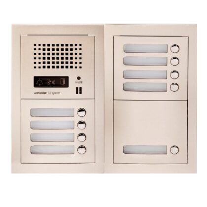 AIPHONE Samengestelde GT audio-deurpost met 9 drukknoppen A01007911