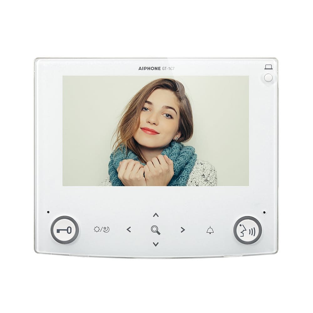 AIPHONE HANDENVRIJE BINNENPOST 7  BEELDSCHERM ZOOM/PANTILT A01007971