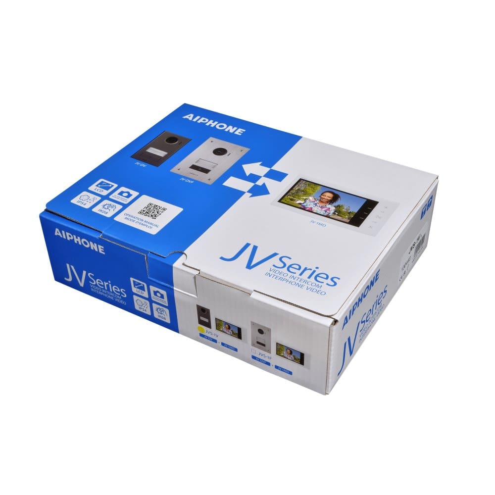 AIPHONE 2-draads videokit 7  kleurmonitor & opbouwdeurpost A01008054