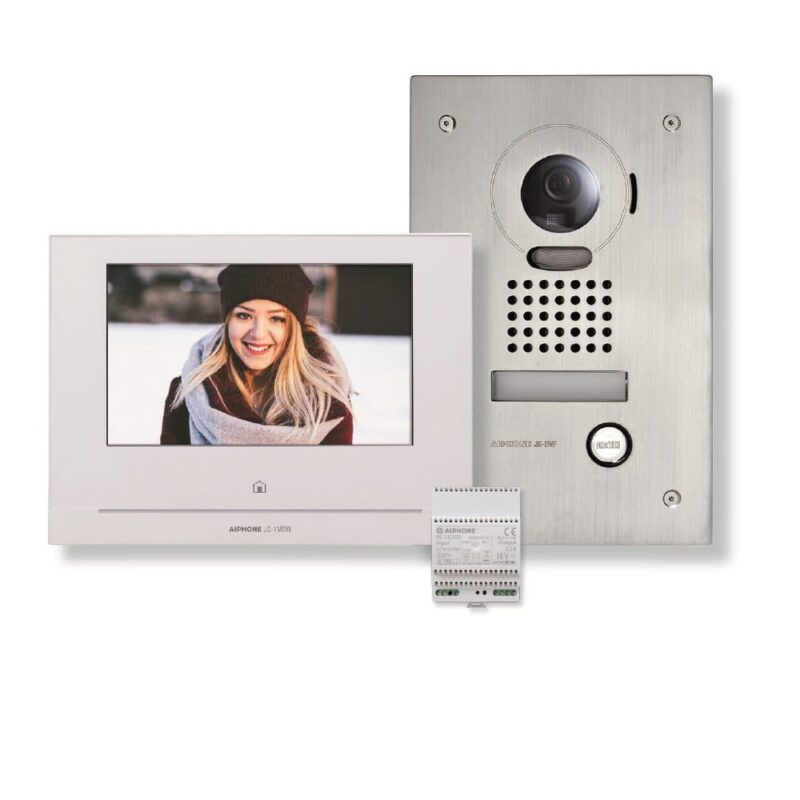 AIPHONE Videokit 7 inch monitor met WIFI + inbouwdeurpost A01008417