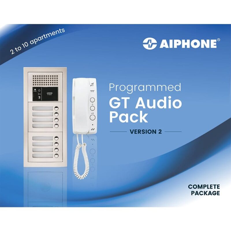 AIPHONE VOORGEPROGRAMMEERDE PARLOFONIEKIT 4 APP. A01008702