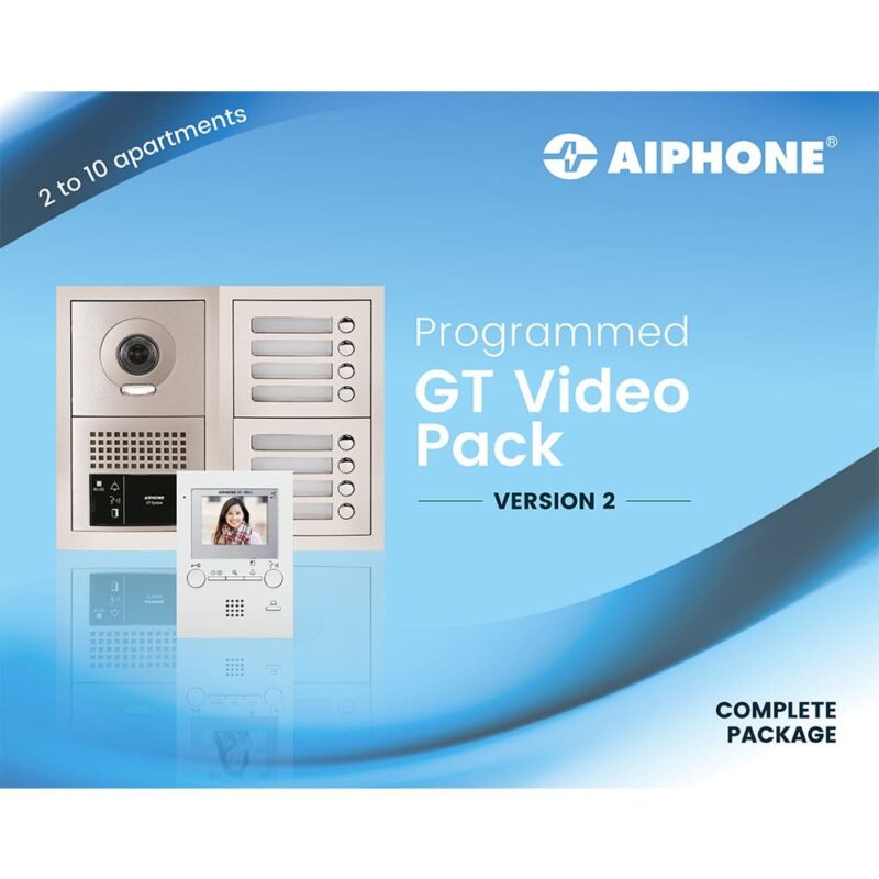 AIPHONE VOORGEPROGRAMMEERDE VIDEOFONIEKIT 10 APP A01008717_