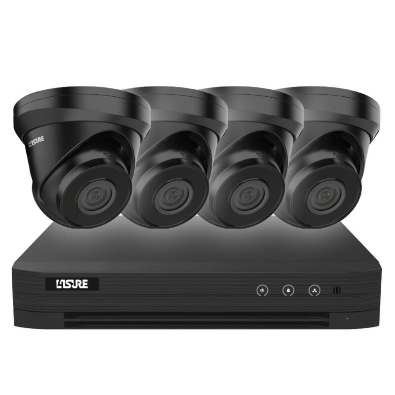 AIPHONE IP CCTV-pack 4x turret camera's 4MP + recorder A50000001