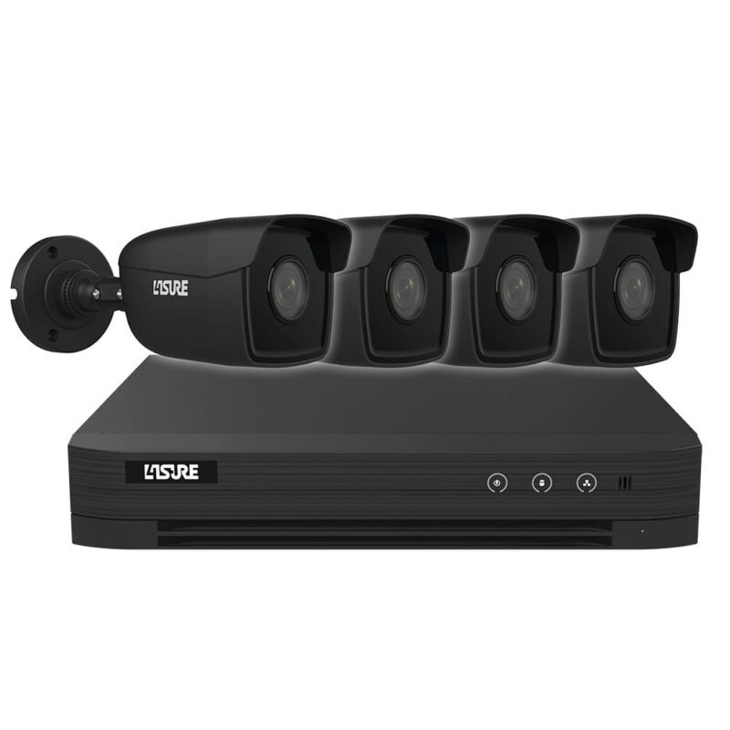 AIPHONE IP CCTV-pack 4x bullet camera's 4MP + recorder A50000002