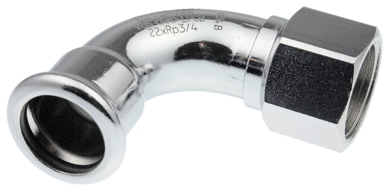 AIPS XPress Staalverzinkt bocht 90° FF 35xRp1/2(C1438) - (pr/st) 6201063