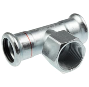AIPS XPress Staalverzinkt T-stuk binnendraad FFF 35xRp1/2x35(C1418) - (pr/st) 6202856